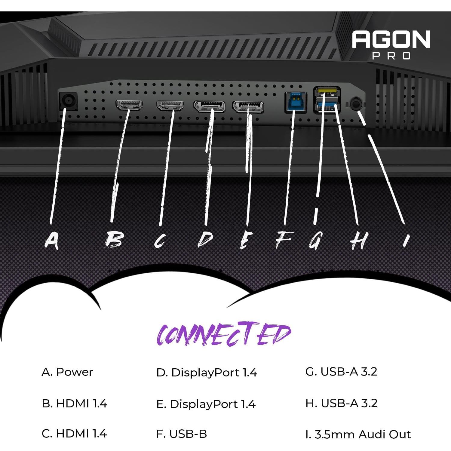 Monitor de Juegos AOC Agon Pro AG276QZD2 27" OLED 2560x1440 240Hz