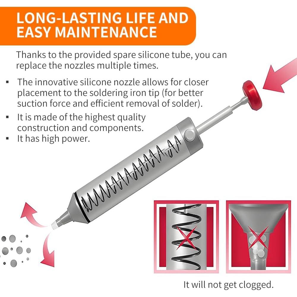 Kit de Soldador Inalámbrico BAUSATZ 65W Multímetro OLED 450°C
