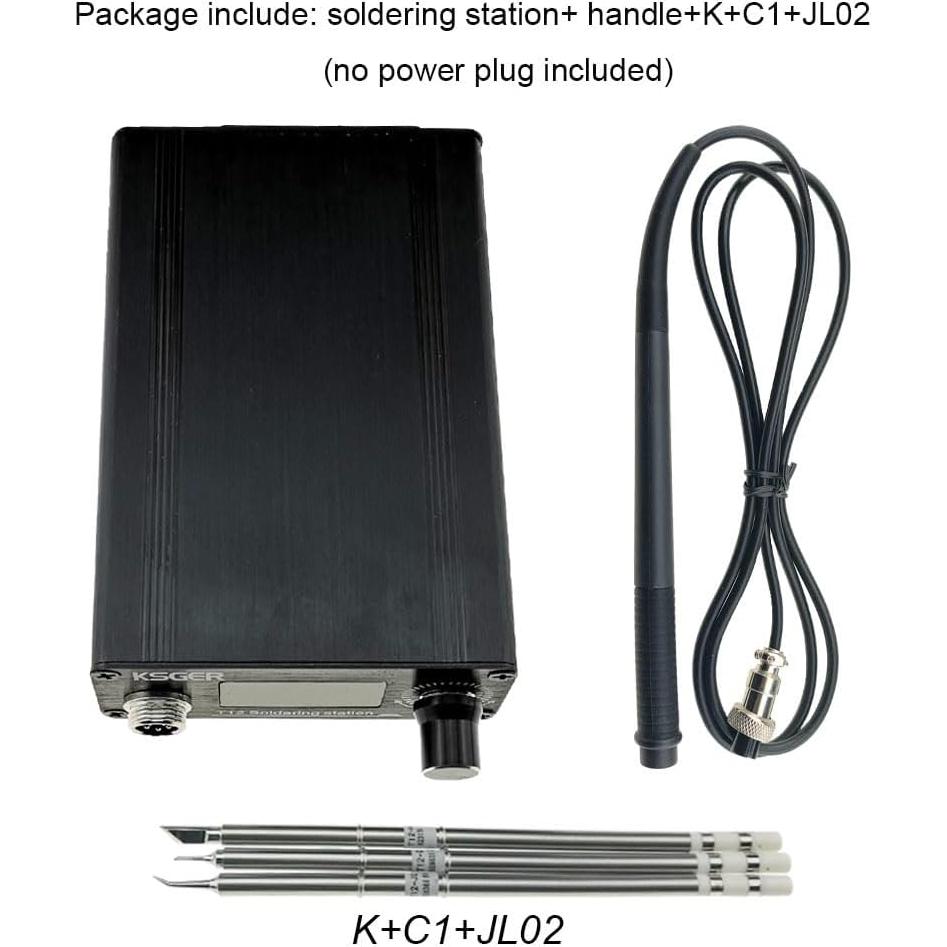 Estación de Soldadura KSGER T12 V3.1S 72W 110-240V OLED