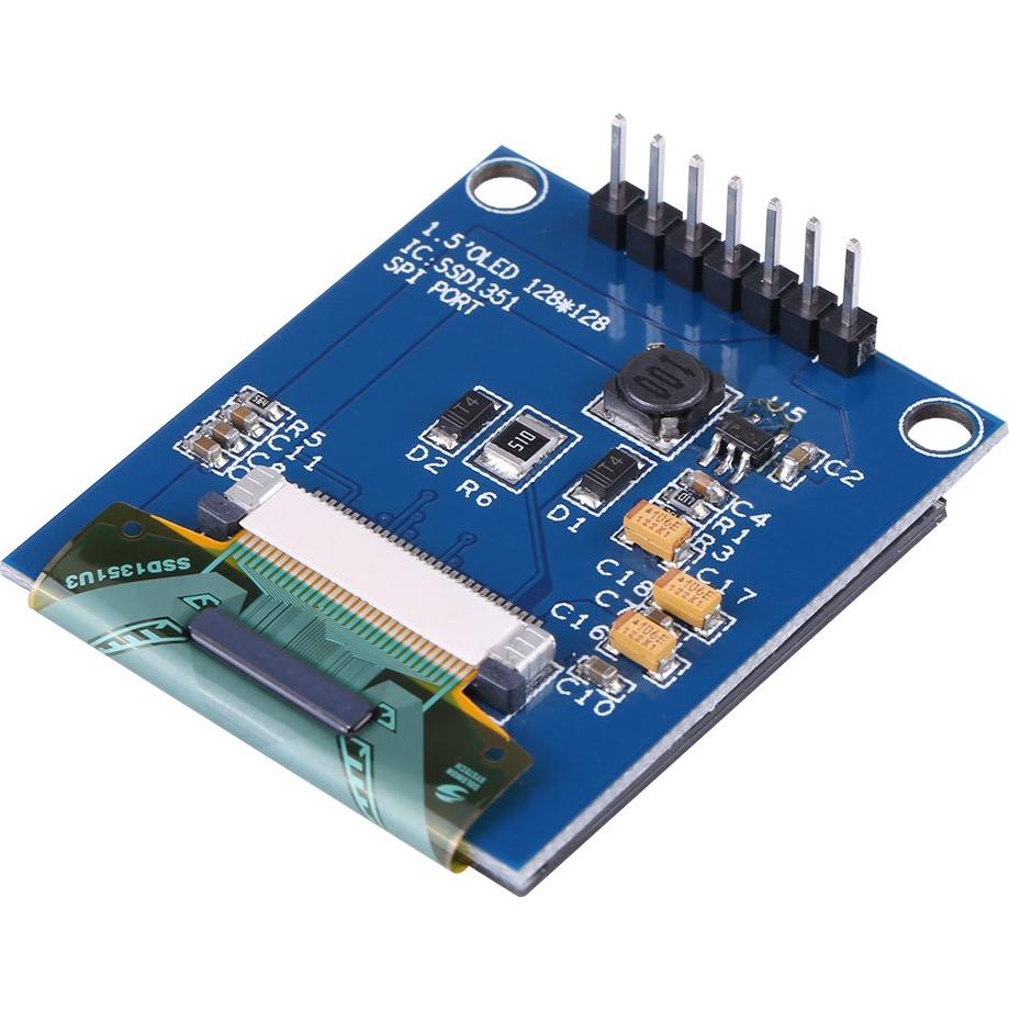 Módulo Pantalla OLED 1.5" Vikye 128x128 Color Serial