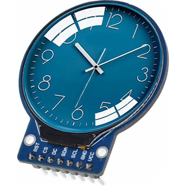 Módulo de Pantalla LCD TFT HiLetgo 1.28" GC9A01 240x240 RGB