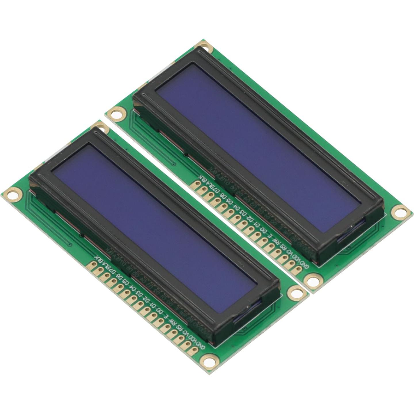 Módulo LCD 16x2 con Luz de Fondo Azul GODIYMODULES - 2 Pcs