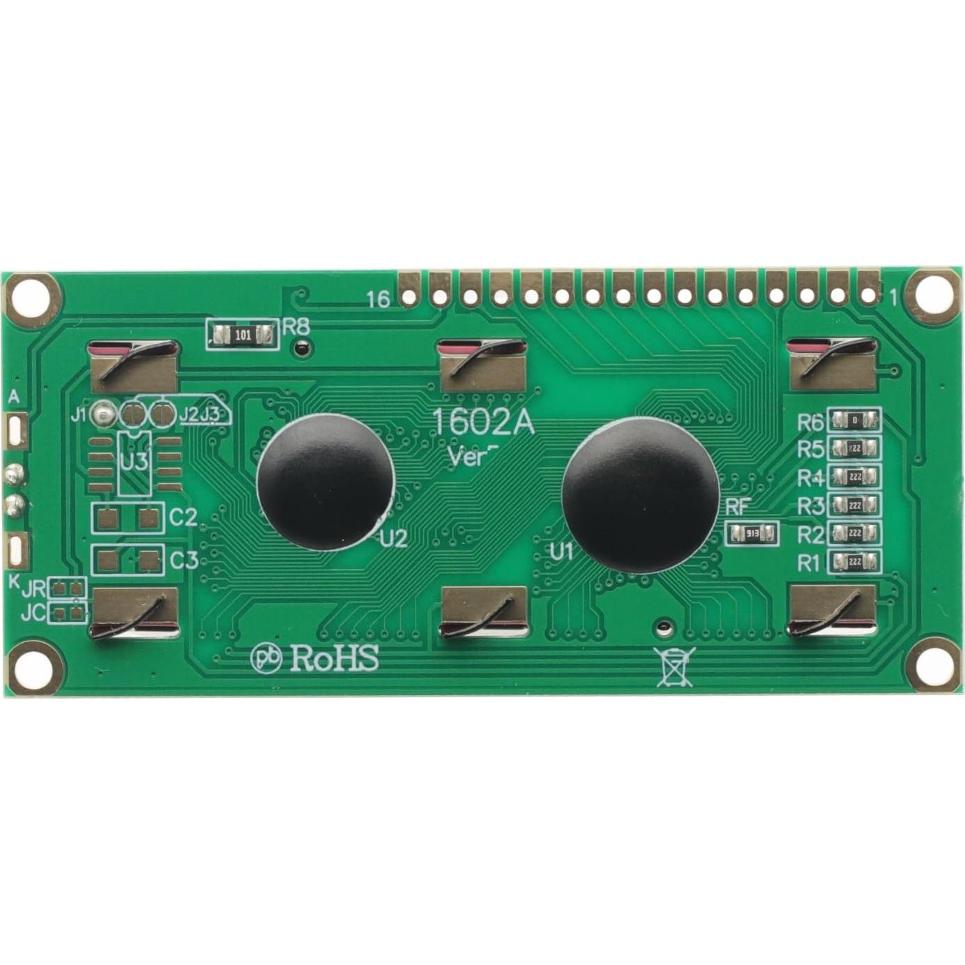 Módulo LCD 16x2 con Luz de Fondo Azul GODIYMODULES - 2 Pcs