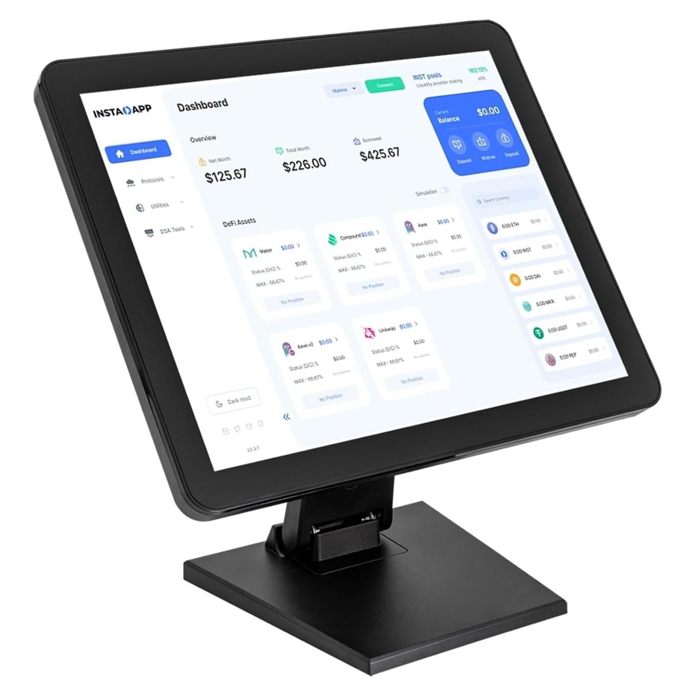 Monitor LCD Táctil 17" ZHLINUO para Sistema POS - Alta Definición