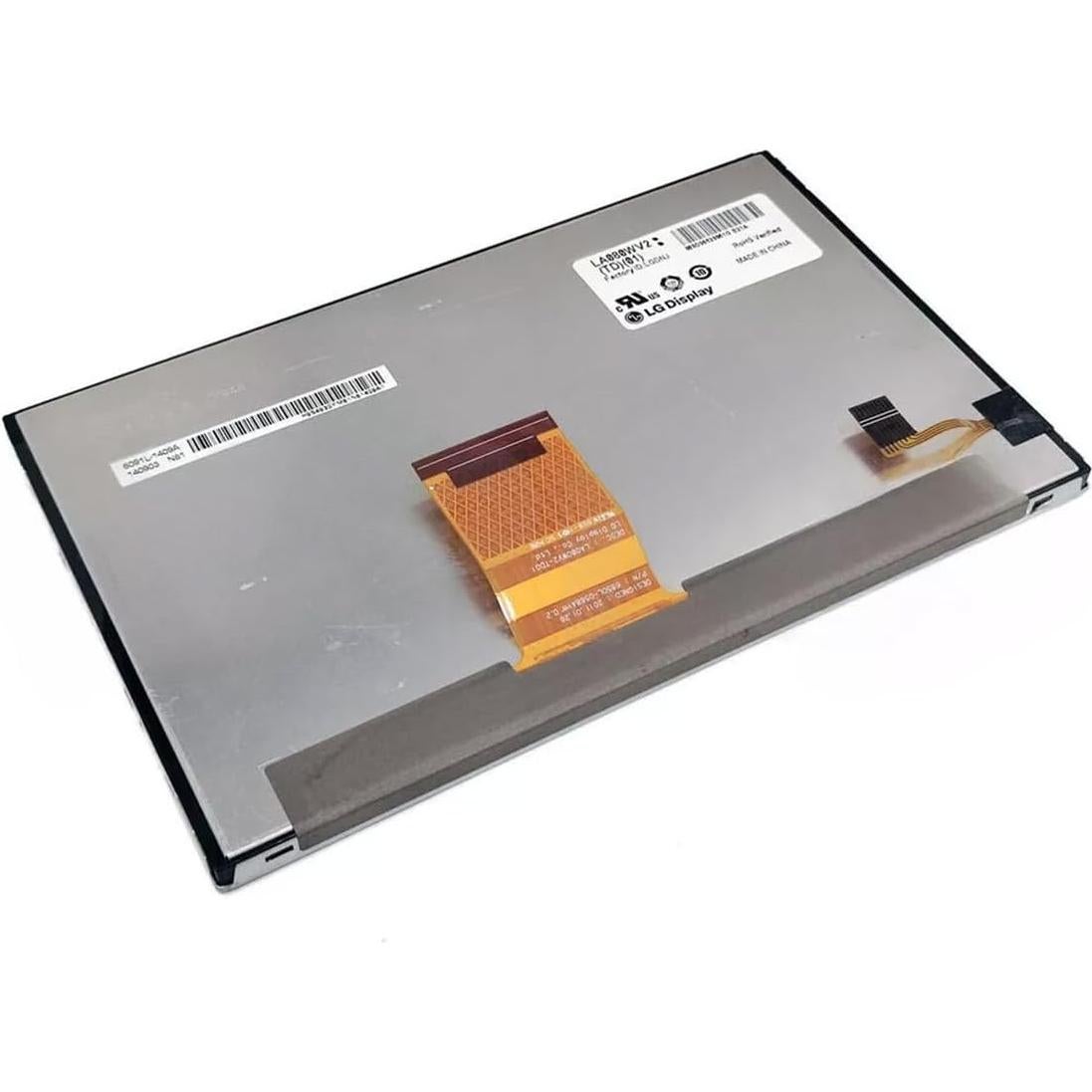 Pantalla Táctil LCD 20.32cm TepHnf LA080WV2-TD01 Toyota 2014-2019