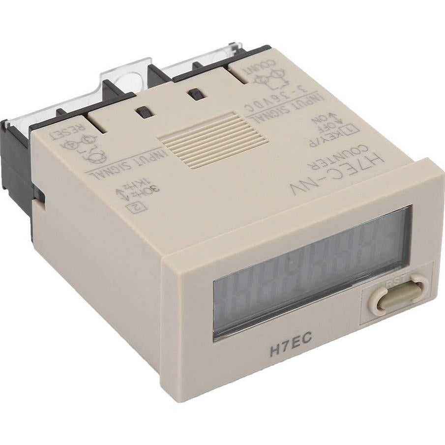 Contador Electrónico Digital Hilitand H7EC-NV 3-36V LCD 8 Dígitos