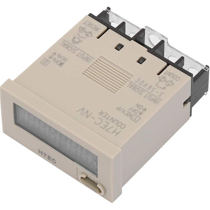 Contador Electrónico Digital Hilitand H7EC-NV 3-36V LCD 8 Dígitos