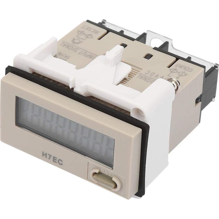 Contador Electrónico Digital Hilitand H7EC-NV 3-36V LCD 8 Dígitos