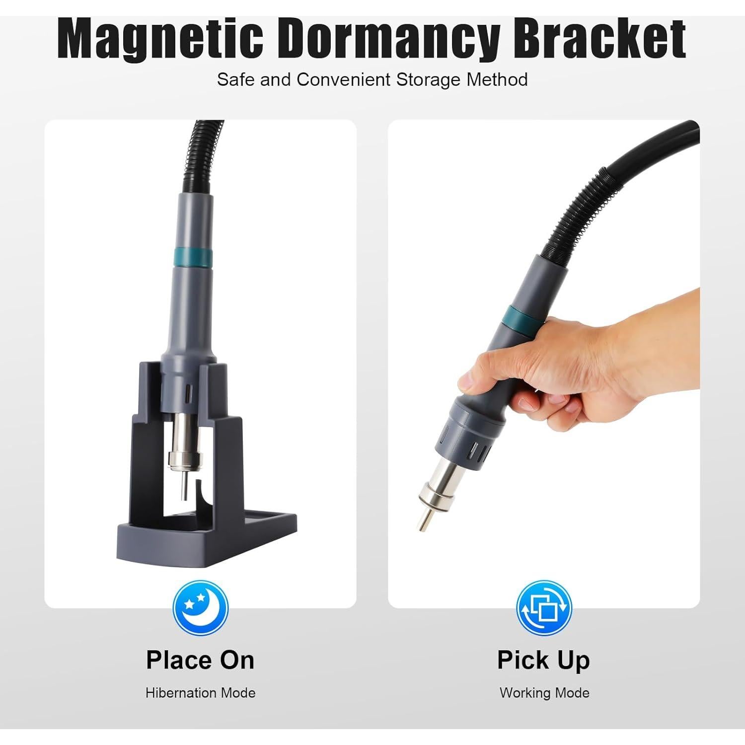 Estación de Retrabajo de Aire Caliente XUFOPLY 1000W 100-500°C