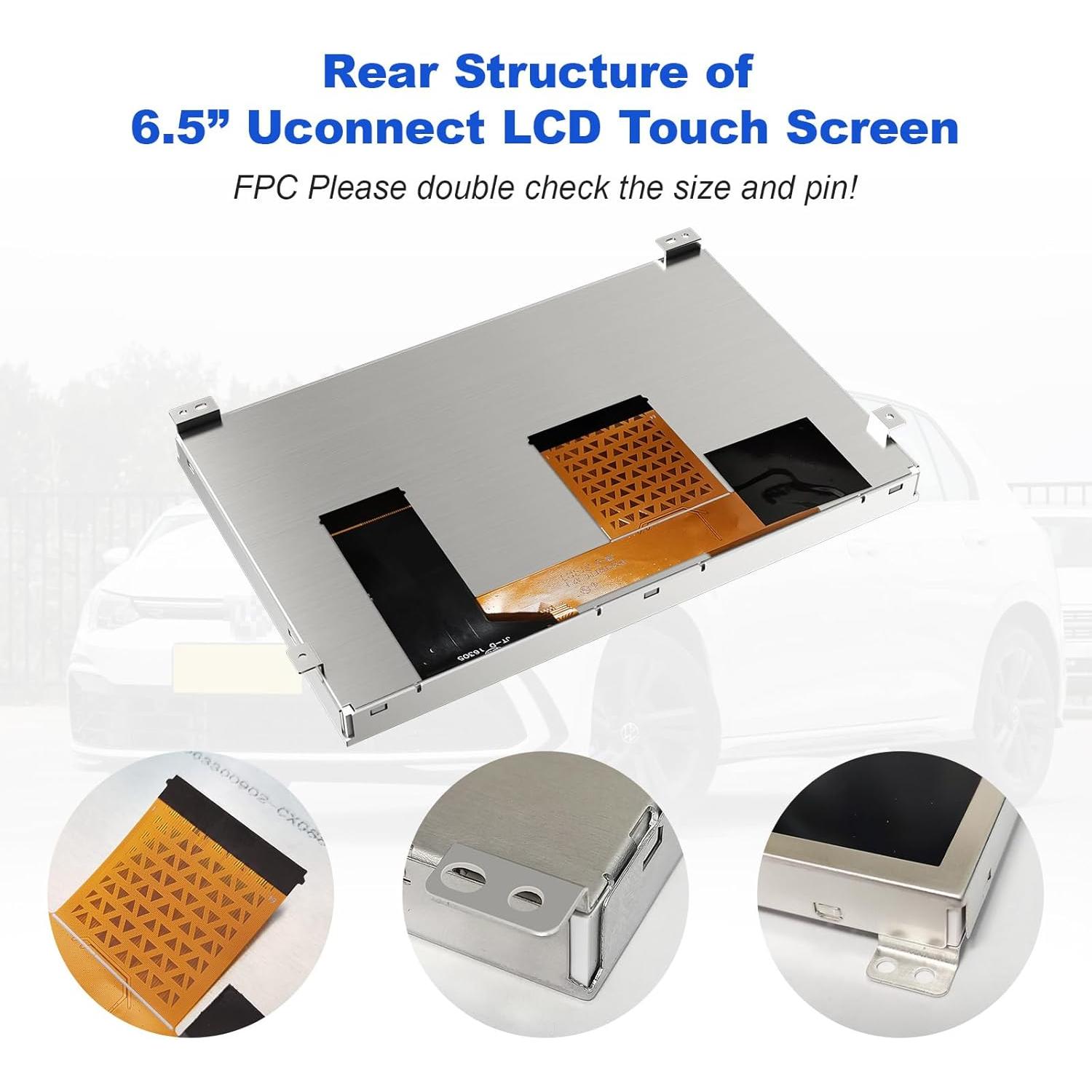 Pantalla Táctil LCD 6.5" Weuaste para Skoda y Volkswagen