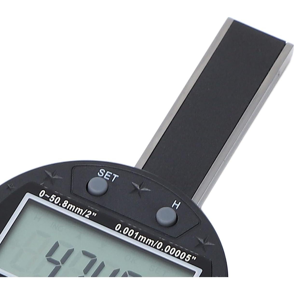 Calibrador de Profundidad Electrónico Srliya 0-50.8mm LCD USB