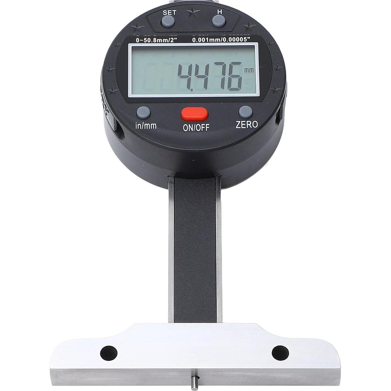 Calibrador de Profundidad Electrónico Srliya 0-50.8mm LCD USB