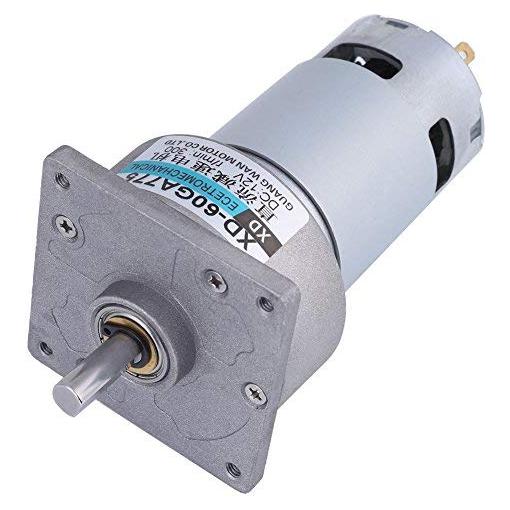 Motor de Engranaje DC Hilitand 60GA775 12V 35W Ajustable 300R