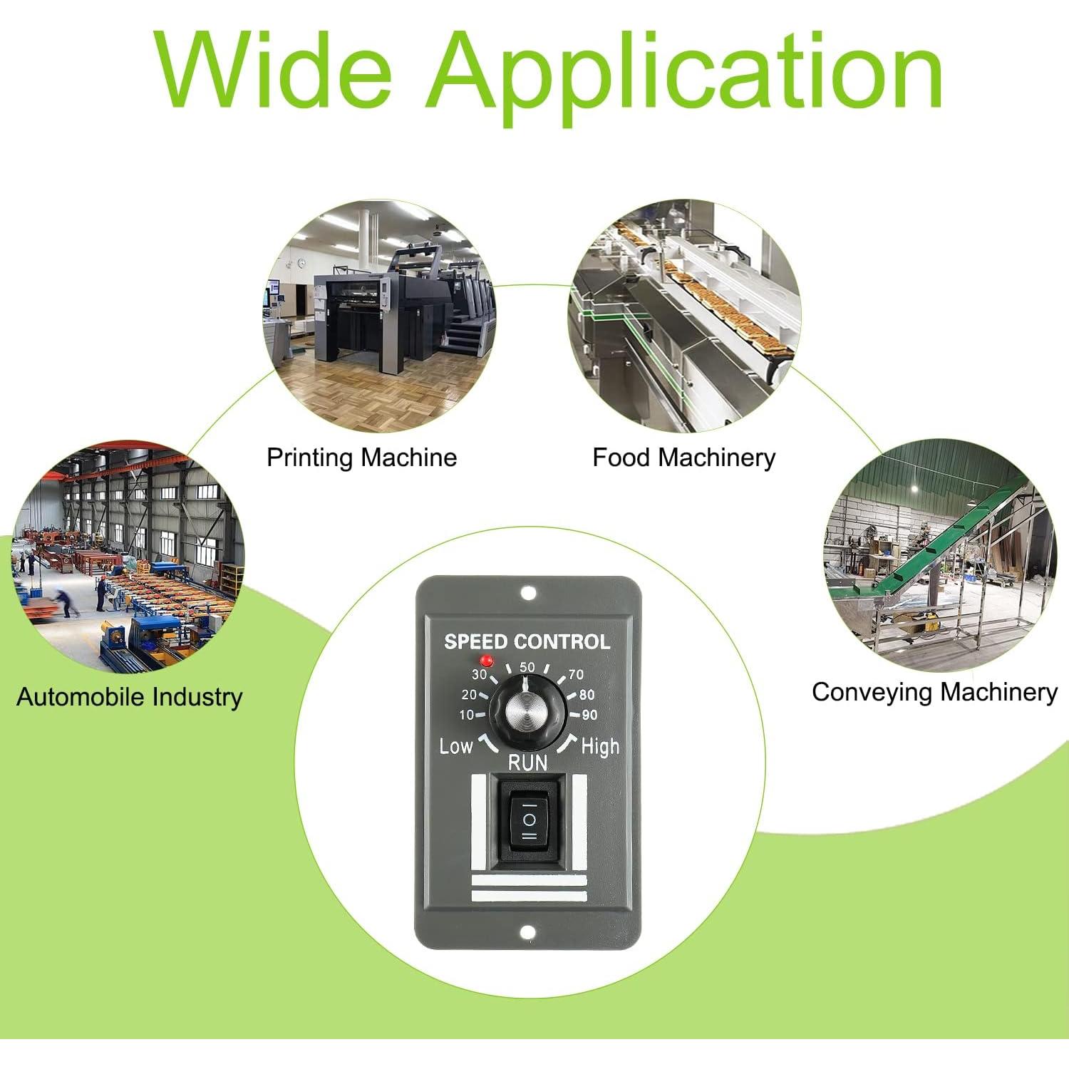 Controlador de Velocidad Motor DC EPLZON 12-60V 20A PWM Ajustable