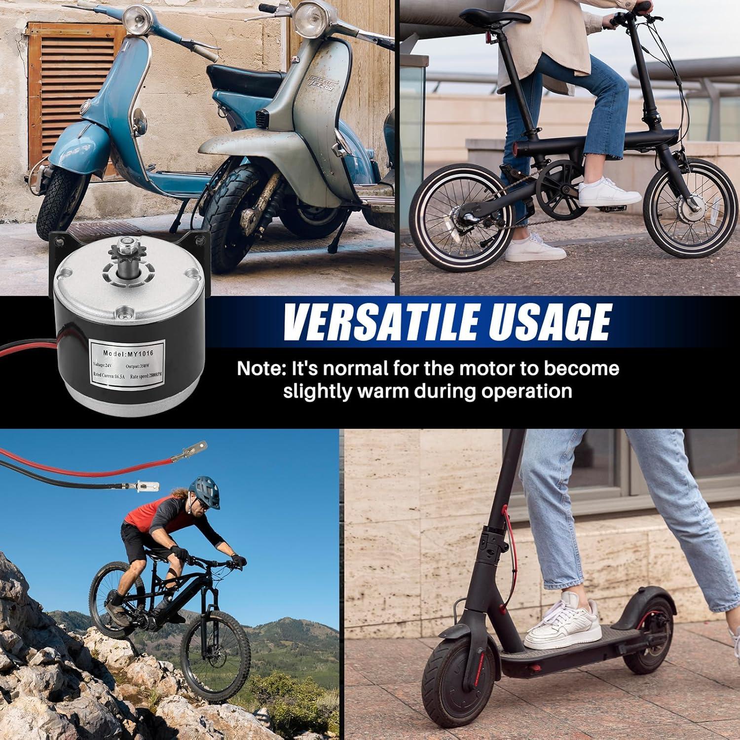 Motor Eléctrico 24V CC 350W MYFULLY para Scooter y E-Bike