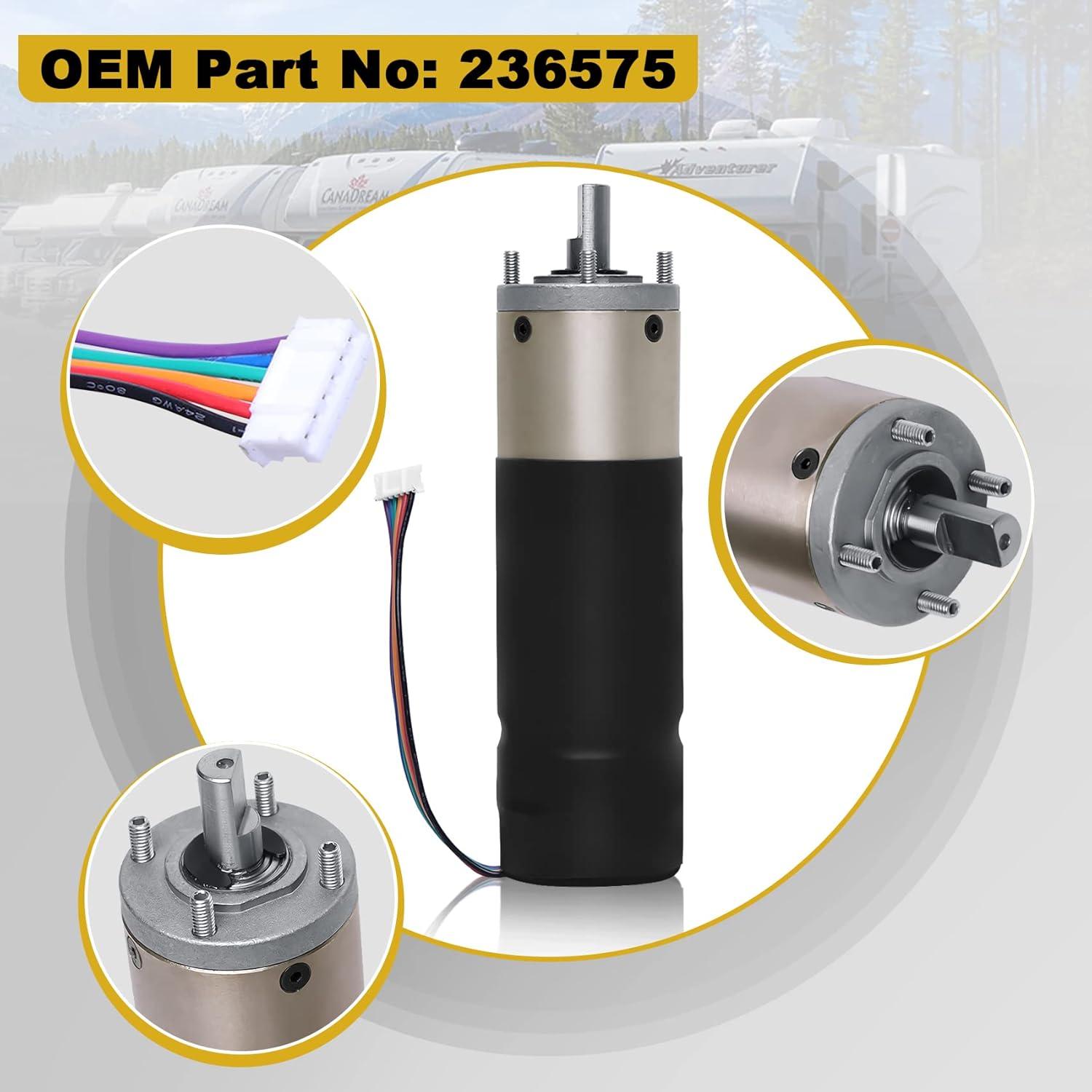 Motor deslizante de pared FHRHRY 236575 12V para RV