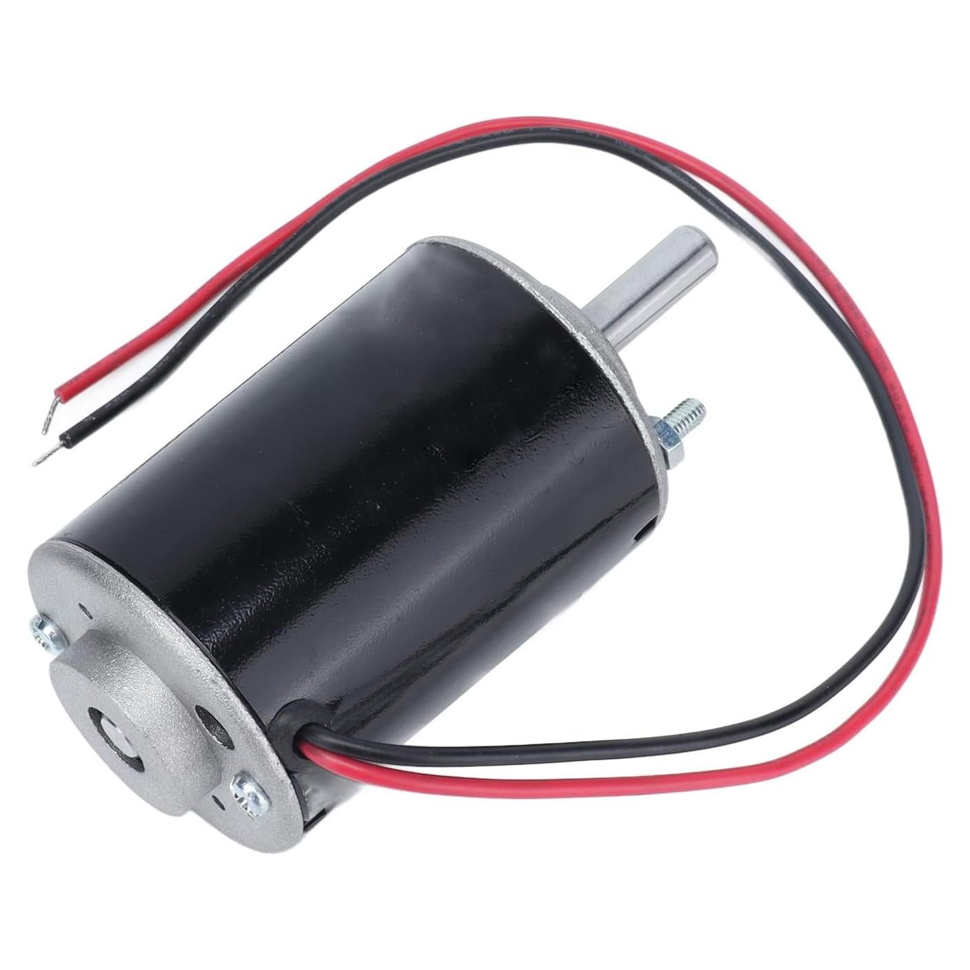 Motor de CC 12V Walfront 3500RPM Eje 26mm 30W