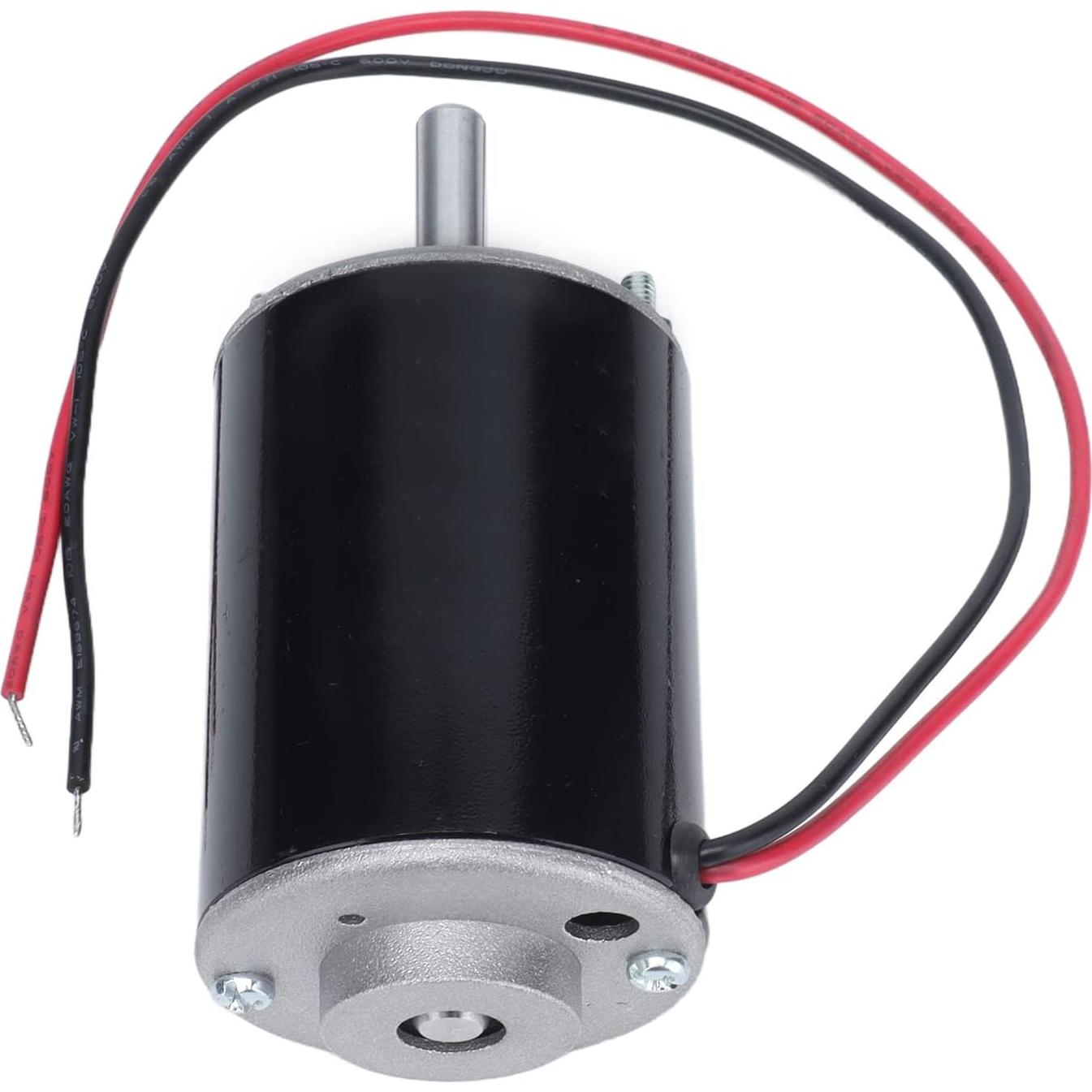 Motor de CC 12V Walfront 3500RPM Eje 26mm 30W