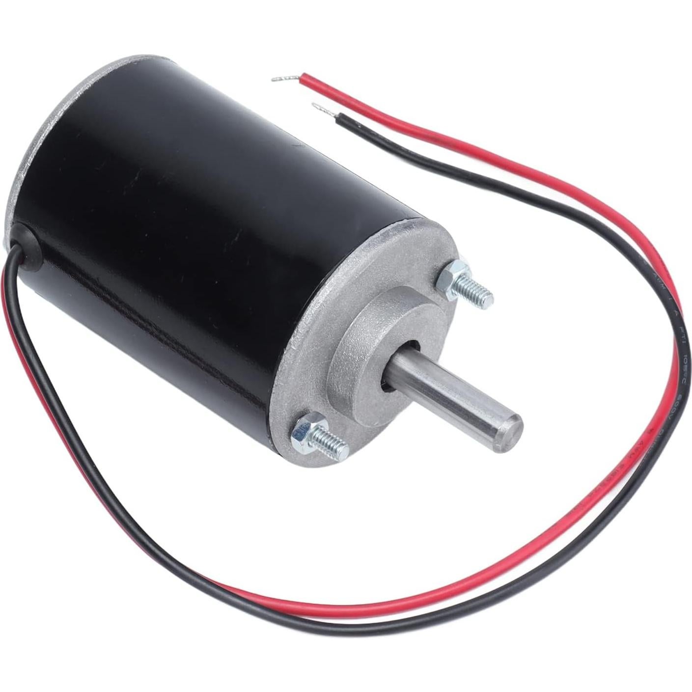 Motor de CC 12V Walfront 3500RPM Eje 26mm 30W
