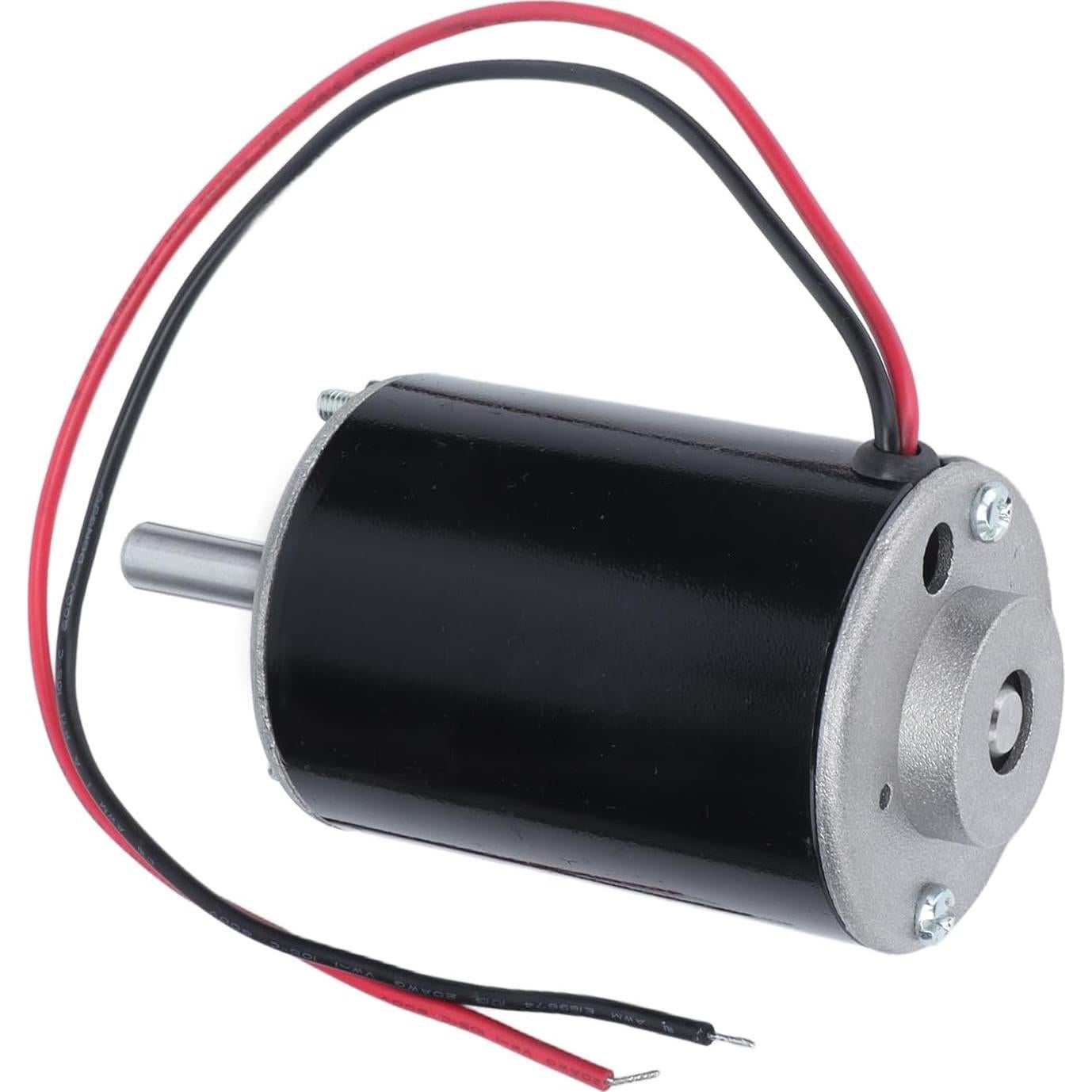 Motor de CC 12V Walfront 3500RPM Eje 26mm 30W
