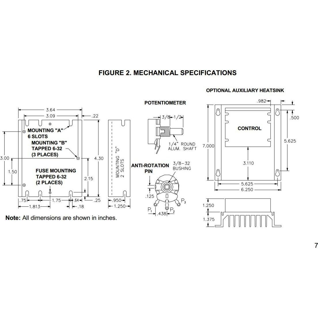 Controlador de Motor DC KB Electronics KBIC-225 1.5 HP