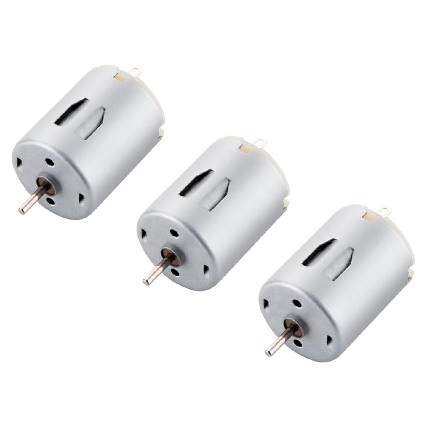 Motor DC Mini 280 BYDGUMEI 3-12V 1500-11000RPM - 3 Pcs