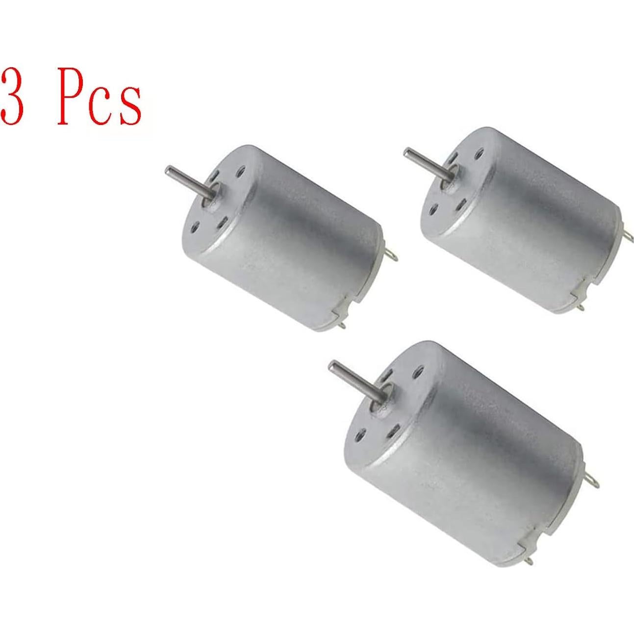 Motor DC Mini 280 BYDGUMEI 3-12V 1500-11000RPM - 3 Pcs