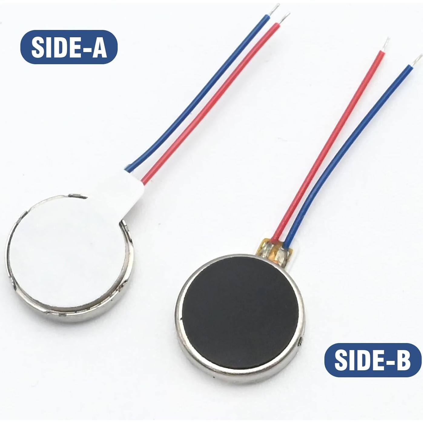 Motores de Vibración Mini Vkinman 10mm DC 3V 12000RPM (20Pcs)