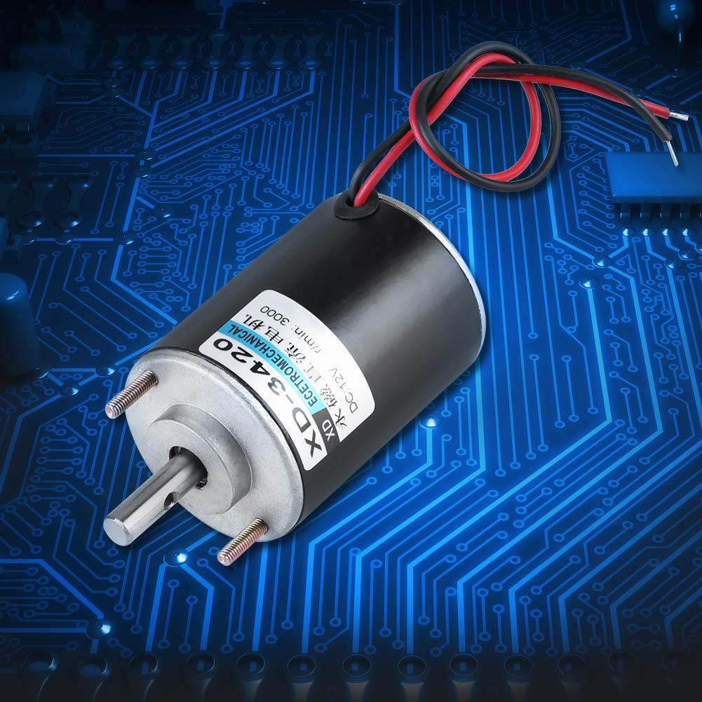 Motor Eléctrico DC 12V Acogedor XD-3420 30W 3500RPM