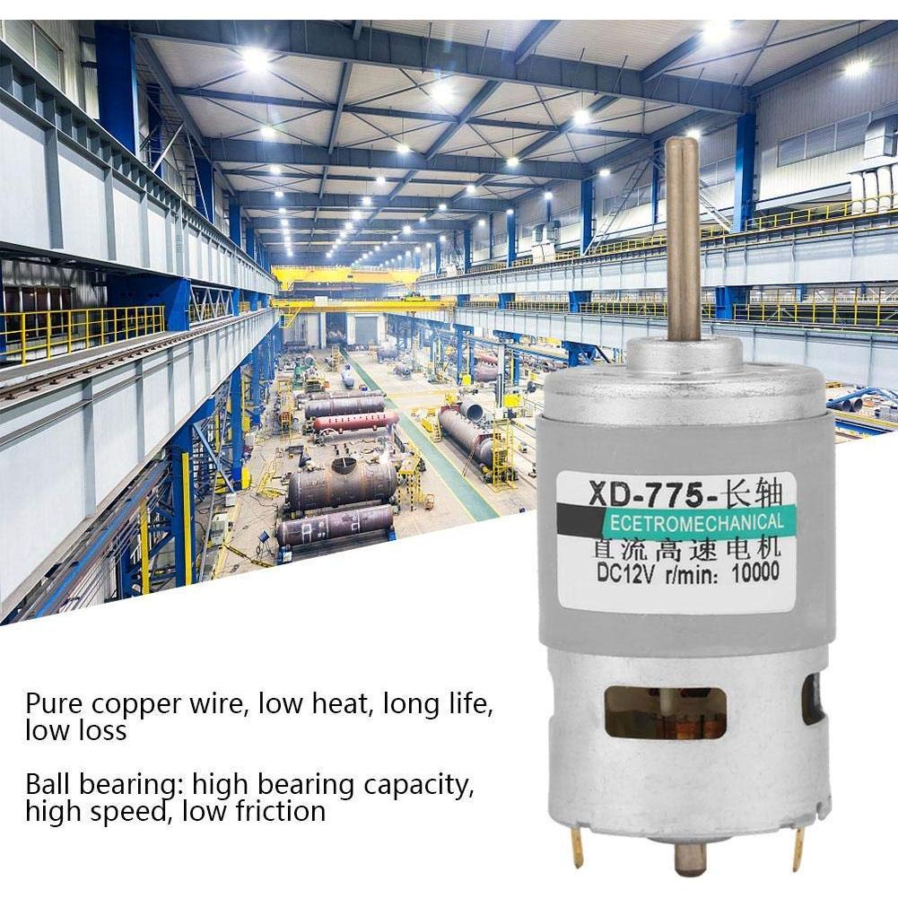 Motor DC 775 Hilitand 12V 10000RPM Alta Potencia