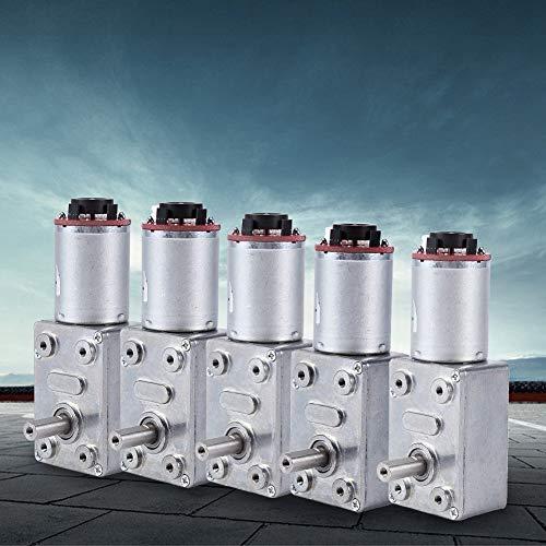 Motor de Reducción de Engranaje Fafeicy 12V 40RPM con Encoder