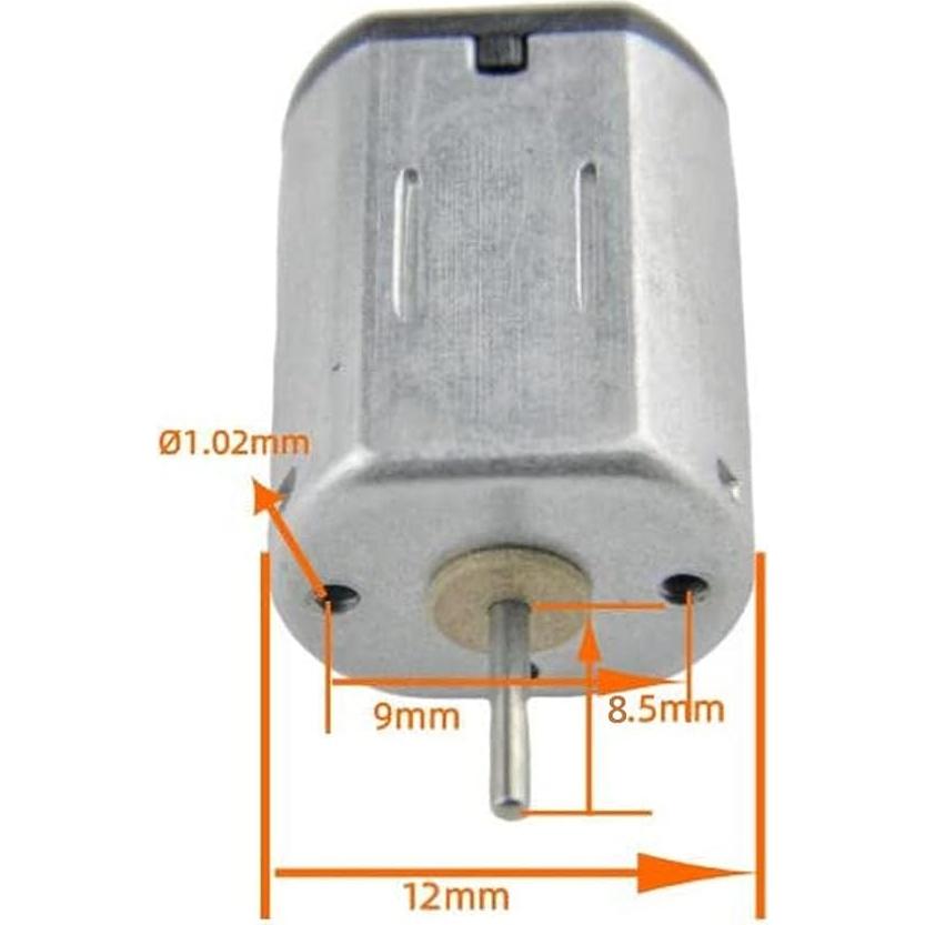 Motor de CC N20 3.7V 23500RPM CHANCS 2PCS Mini