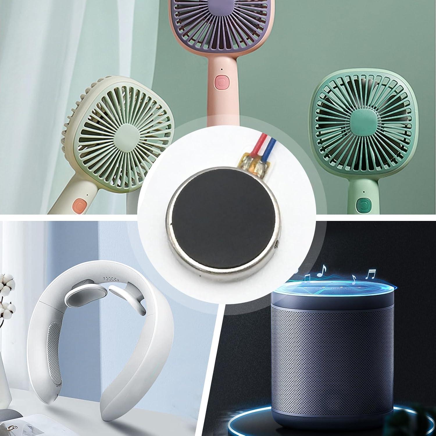 20 Motores de Vibración Micro DC 10mm 3V 12000RPM Vkinman