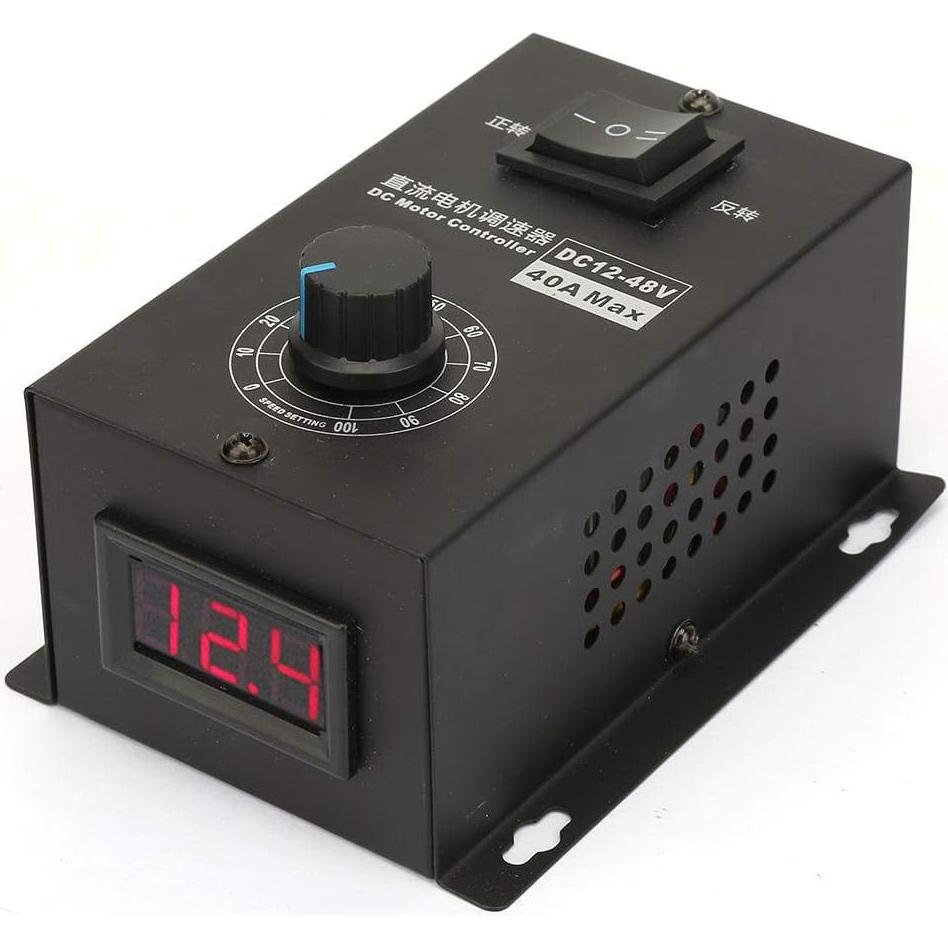 Controlador de Velocidad Motor DC PWM 12V-48V 40A YWBL-WH