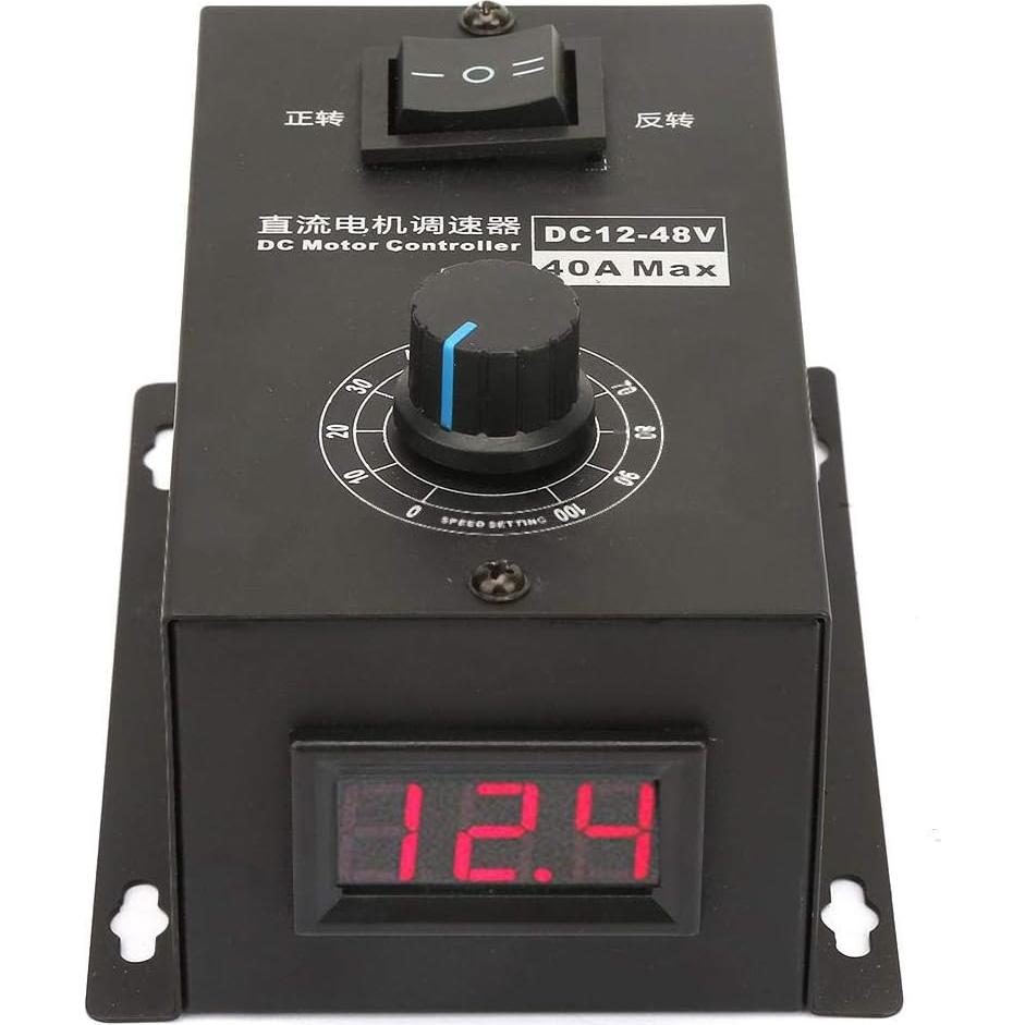 Controlador de Velocidad Motor DC PWM 12V-48V 40A YWBL-WH