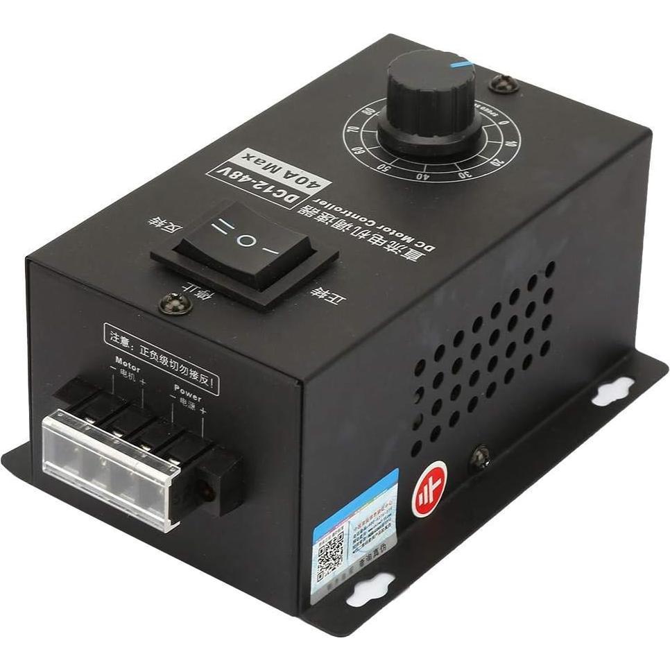 Controlador de Velocidad Motor DC PWM 12V-48V 40A YWBL-WH