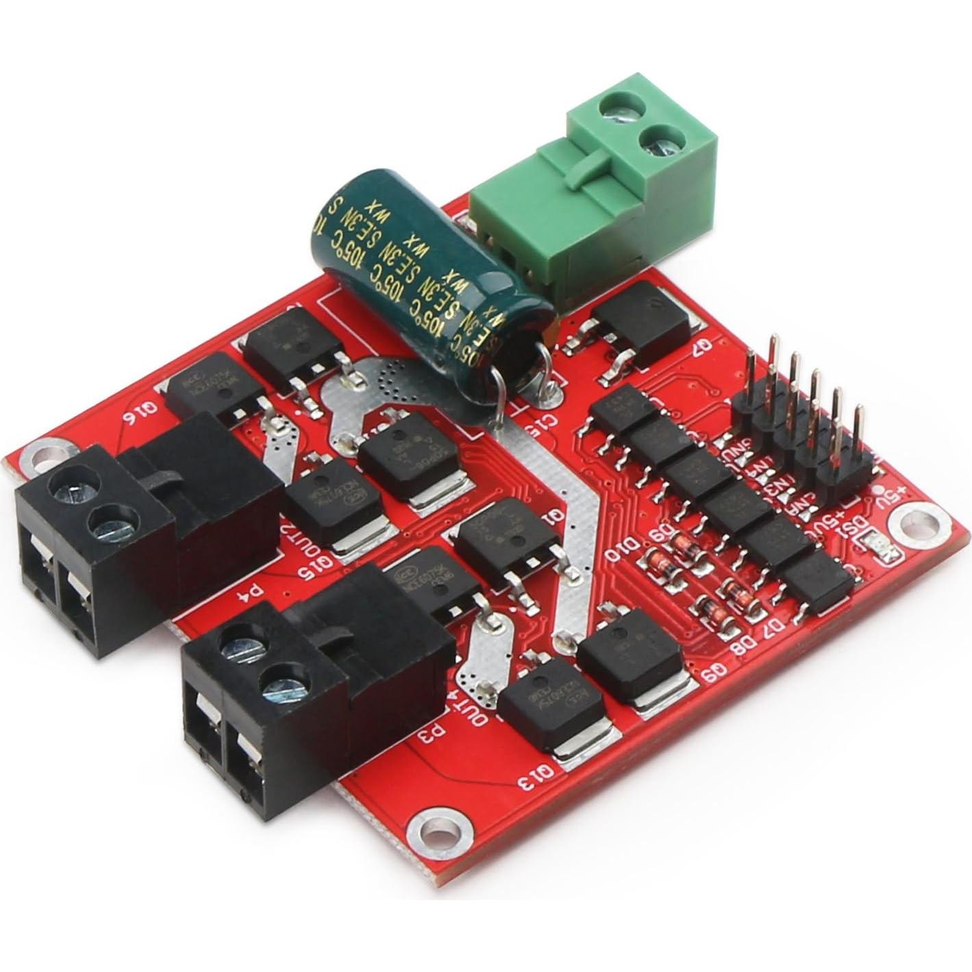 Controlador de Motor DC DROK L298 160W 6.5V-27V 7A PWM