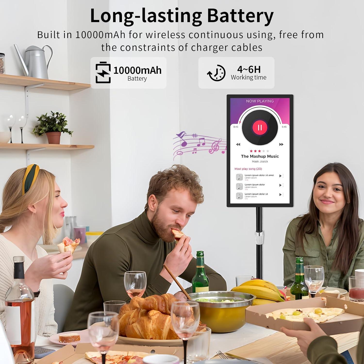 Pantalla Digital Táctil 15.6" AYSTekMann FHD 1920x1080 Android 11