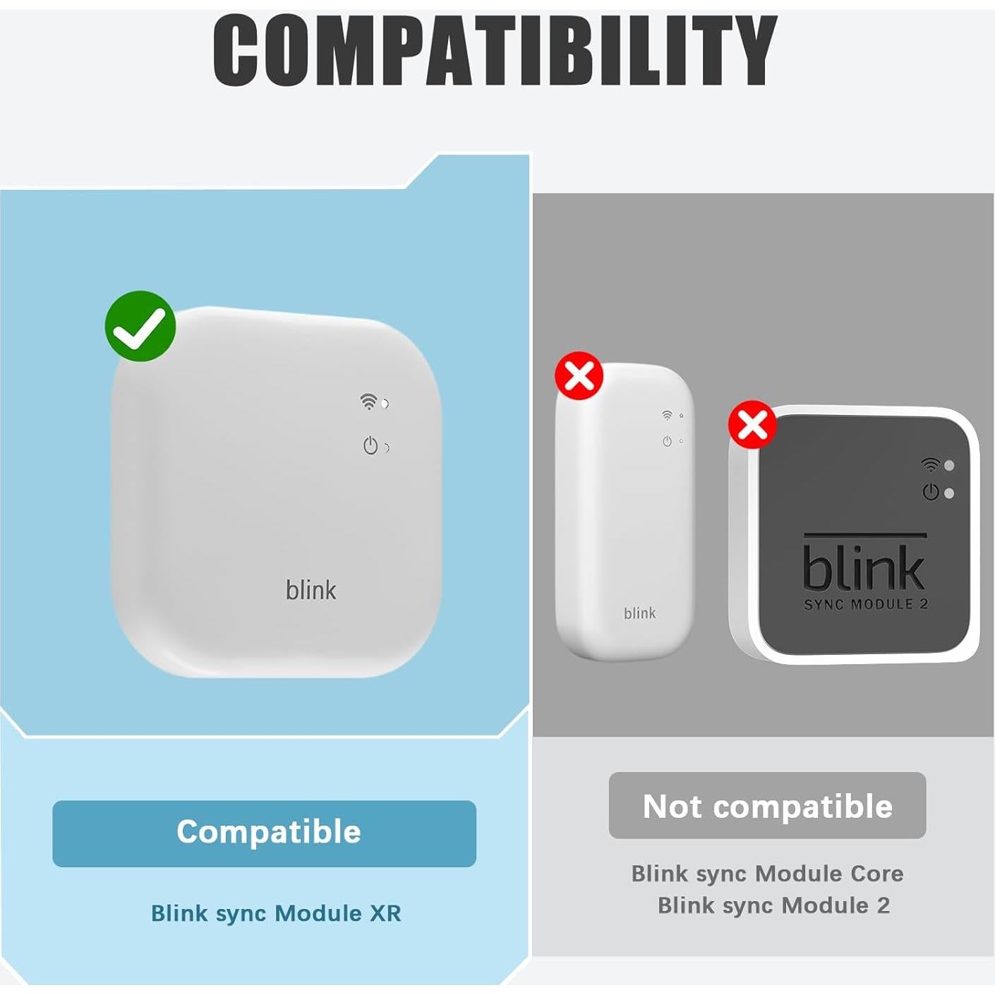 Soporte de Pared 2-en-1 Aaeytby para Módulo Blink XR