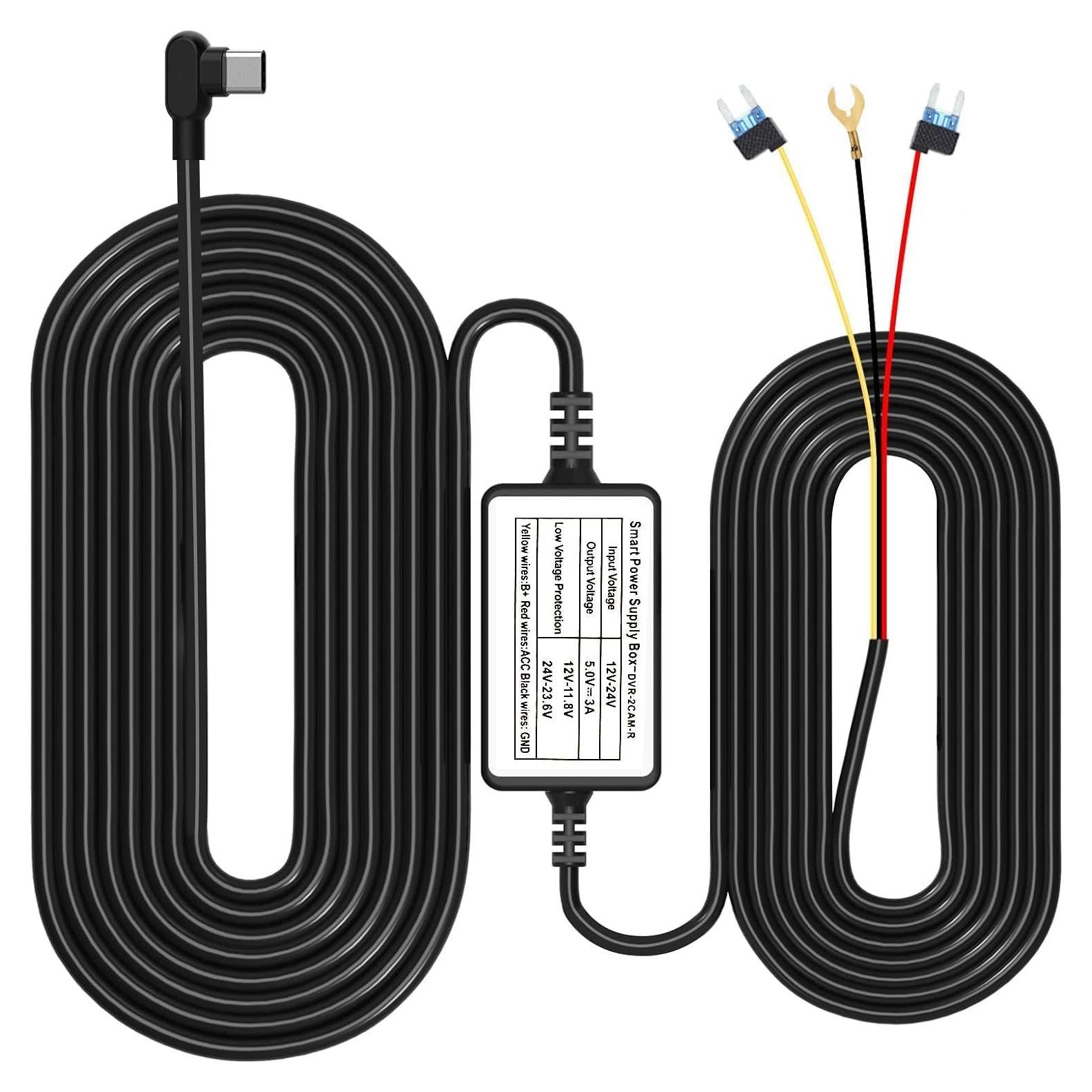 Adaptador de Alimentación Universal para Dashcam CJG 12V a 5V