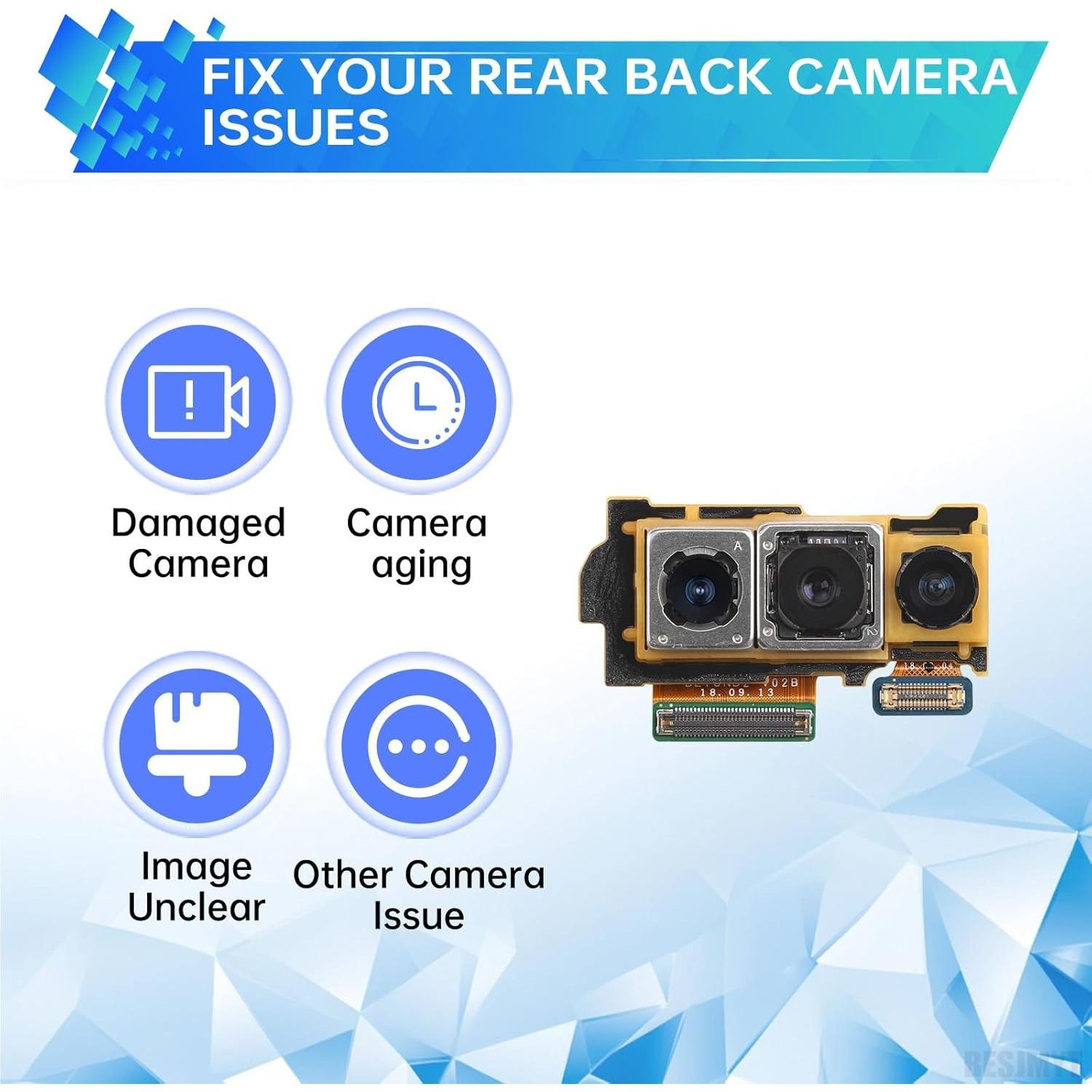 Reemplazo Cámara Trasera Samsung Galaxy S10/S10 Plus BESJMYT