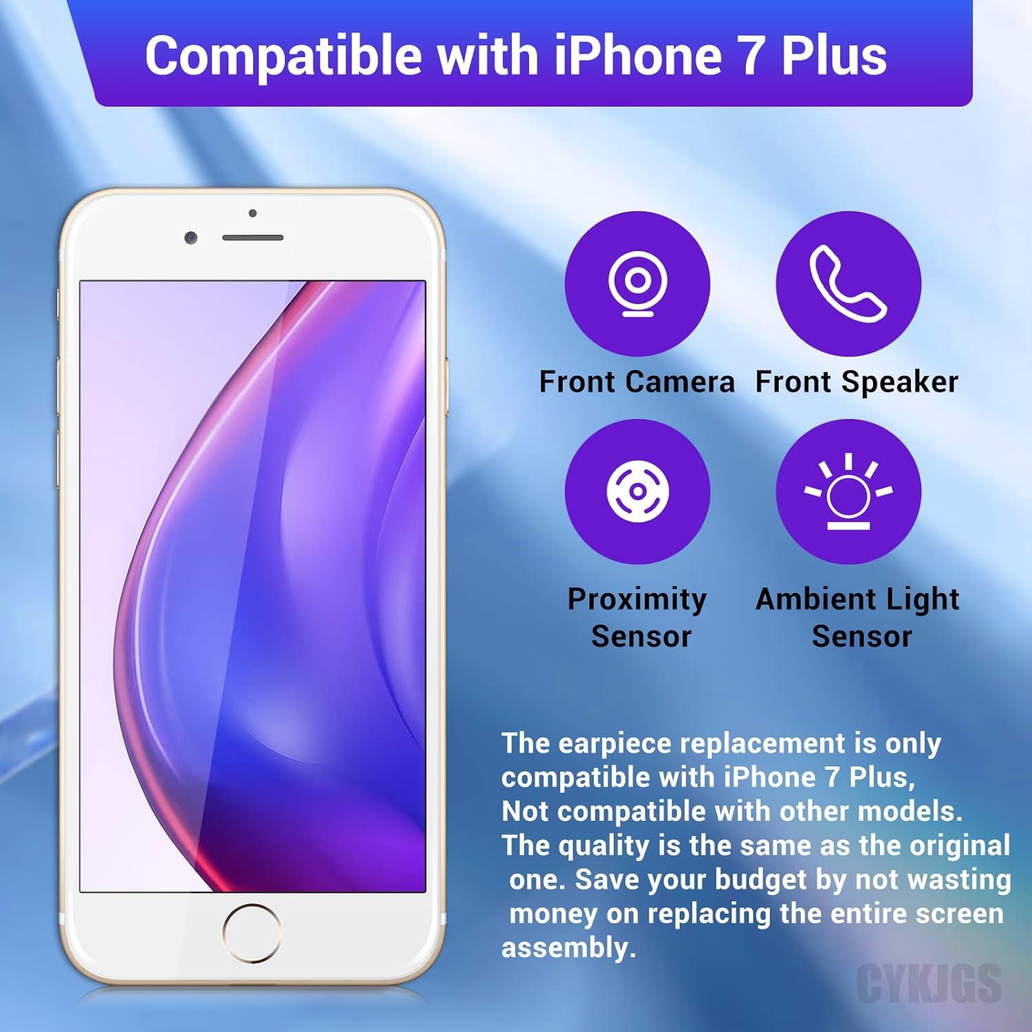 Reemplazo Altavoz Frontal y Cámara Frontal iPhone 7 Plus