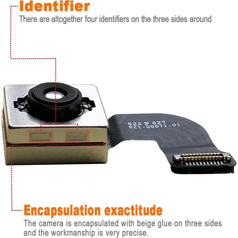 Cámara Trasera Johncase 12MP Autofocus para iPhone 7