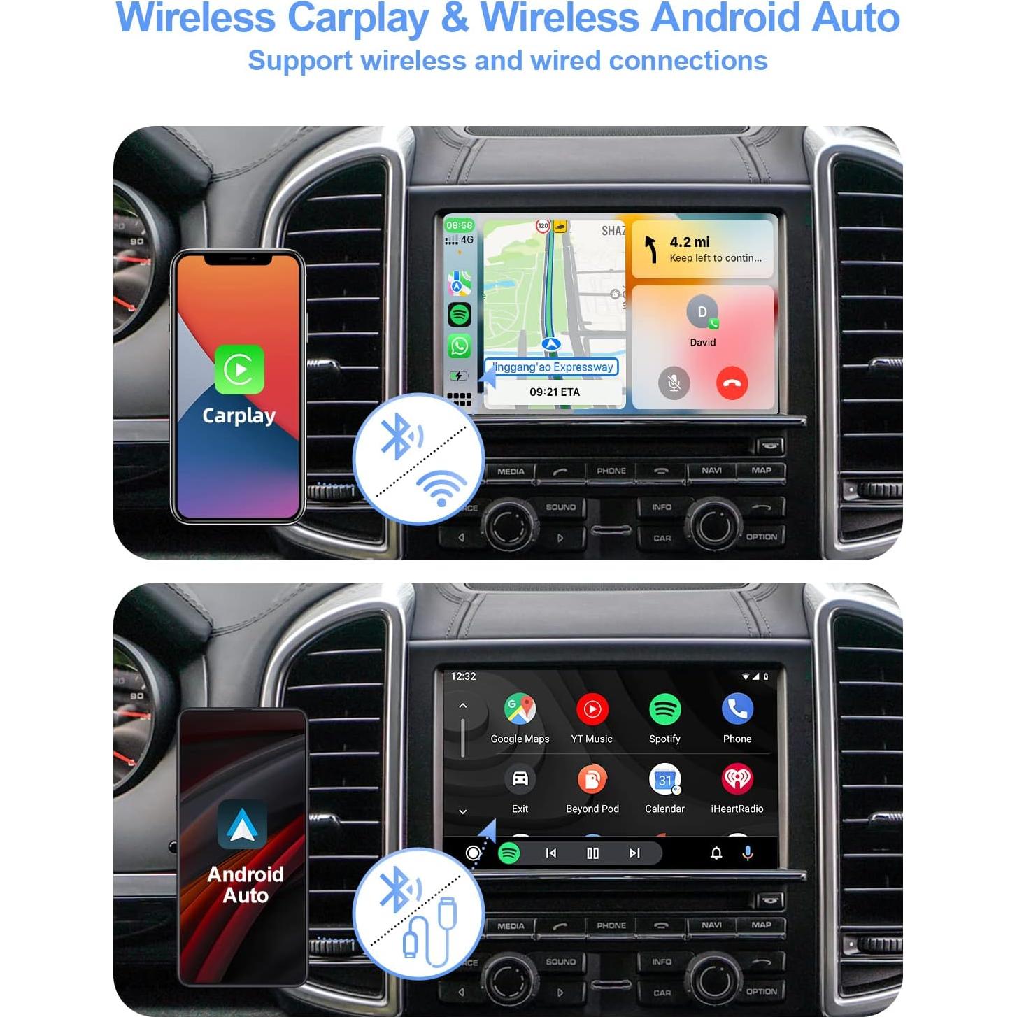 Módulo ISUDAR PCM 3.1 Carplay Inalámbrico para Porsche