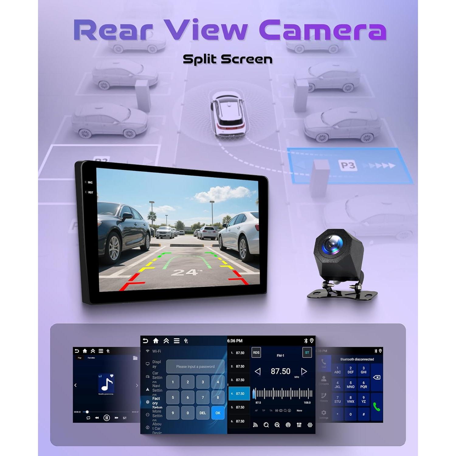 Radio de coche Rimoody Android 9" para Honda CRV 2002-2006