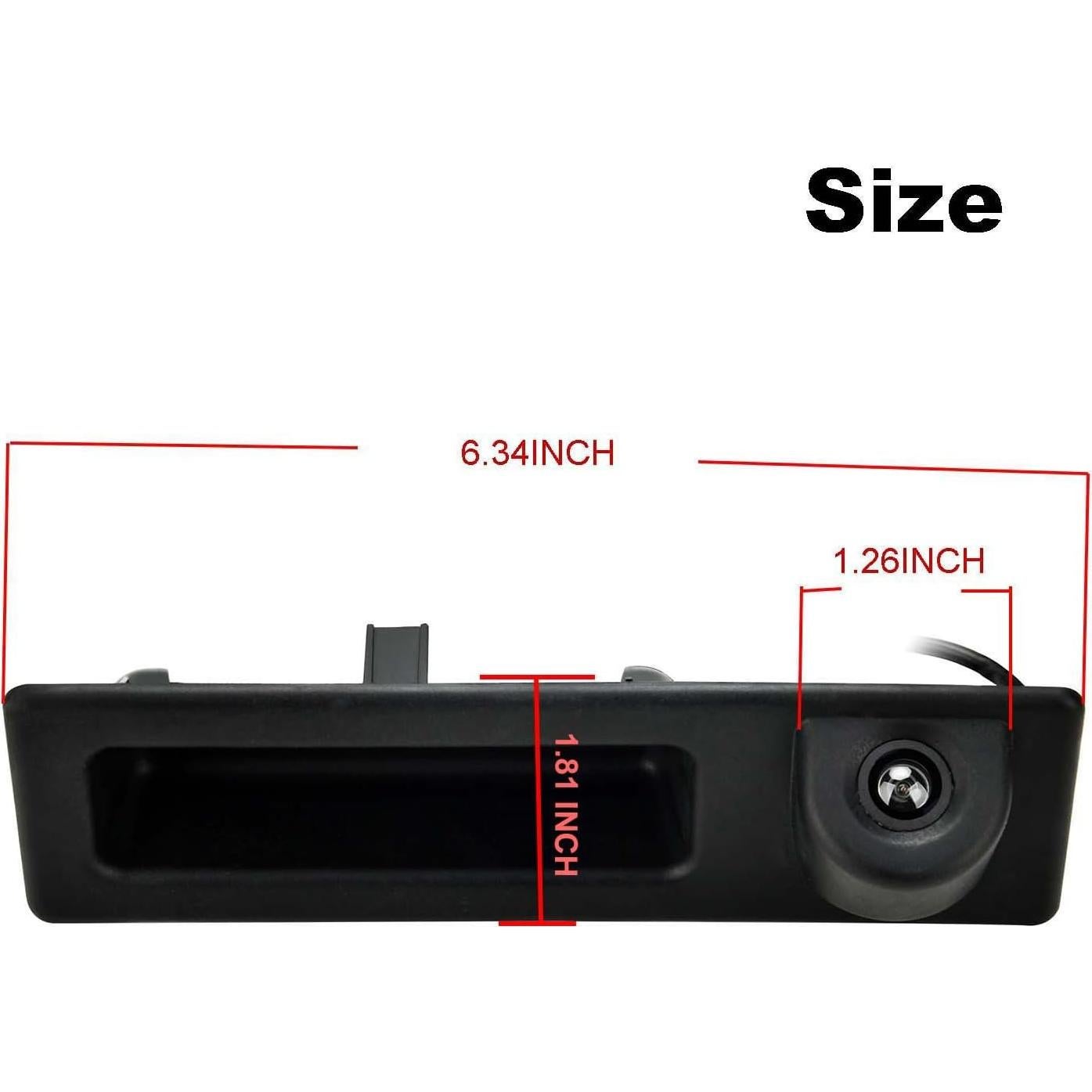 Cámara de visión trasera RCA para BMW 3 5 X1 X3 X4 X5