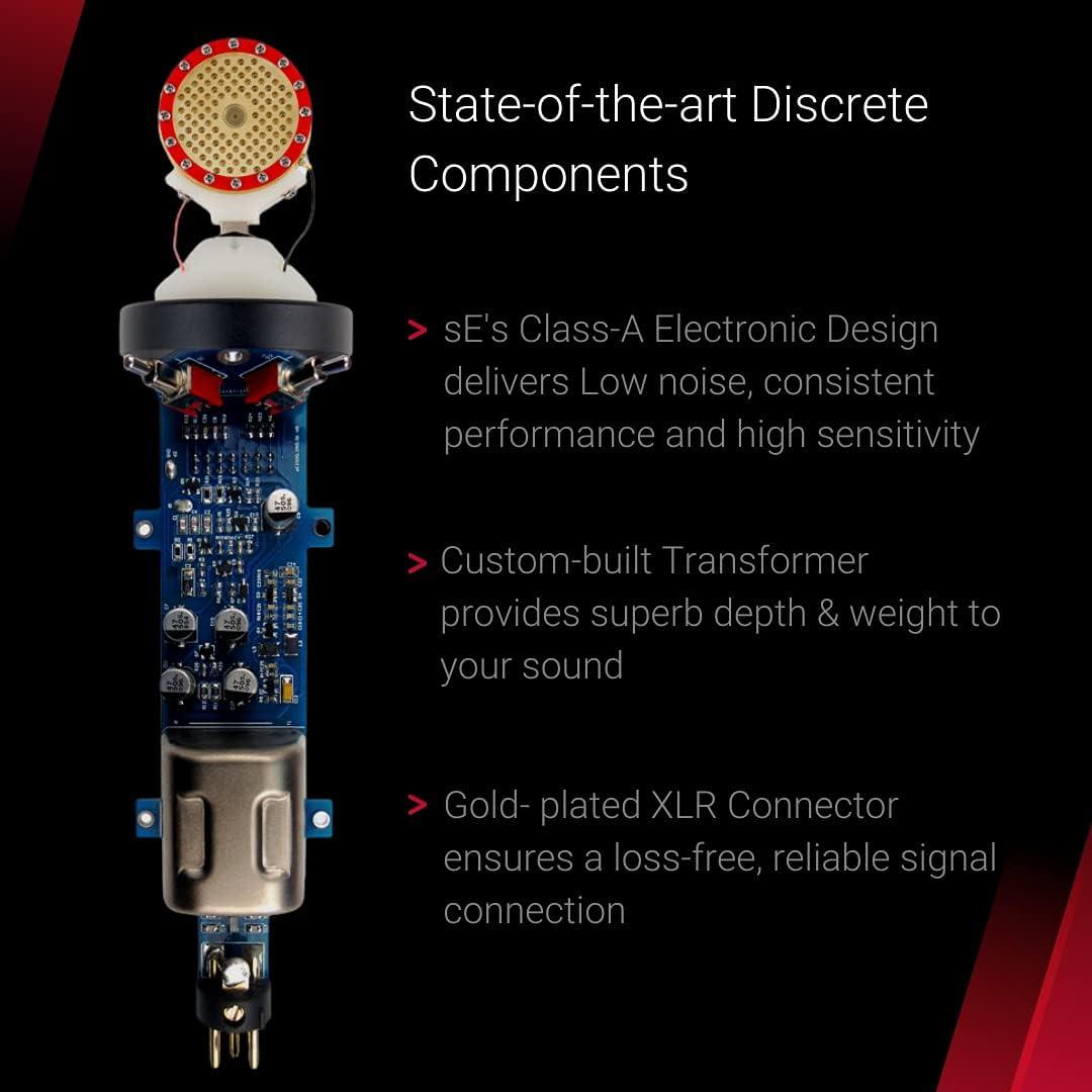 Micrófono de Condensador Cardioide sE Electronics 2200