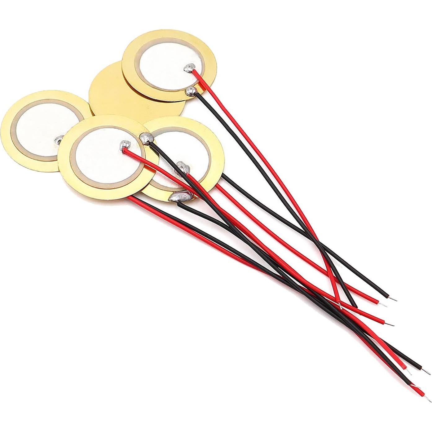 20 Sensores Piezoeléctricos RLECS 20mm con Cable 50mm