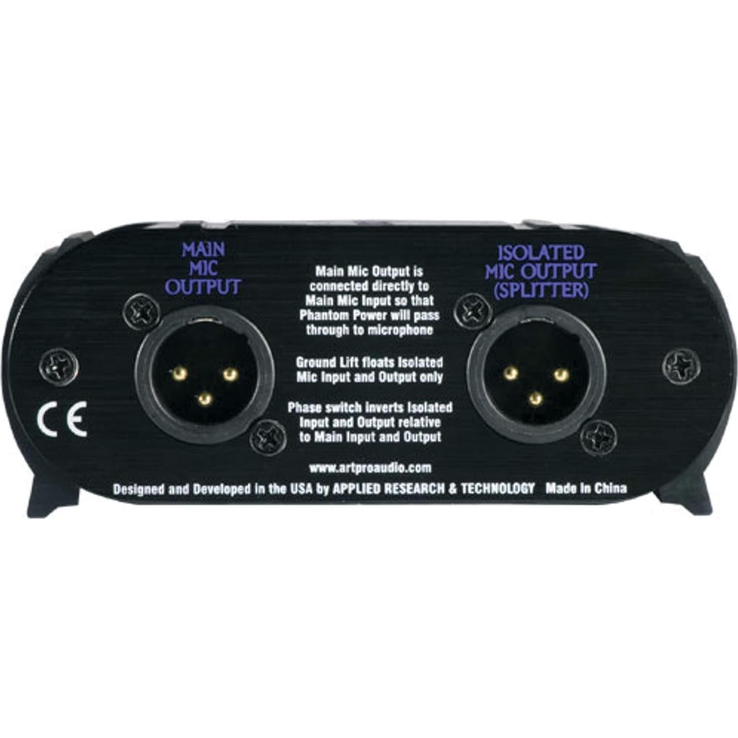 Divisor y Combinador de Micrófono ART Splitcom Pro XLR