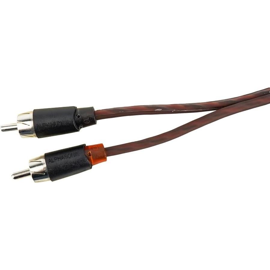 Cable RCA 2 Canales Alphasonik 5.3 oz 17 Pies Flex X-Radial